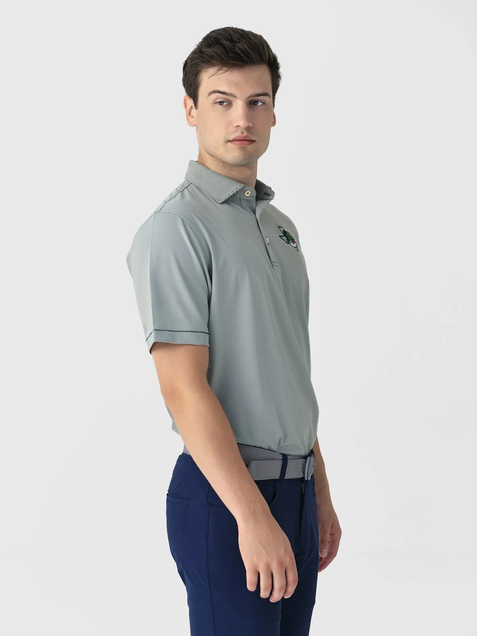 Peter Millar Crown Sport Men's Southlake Carroll Dragons Jubilee Performance Jersey Polo sold by Saint Bernard product image thumbnail 3