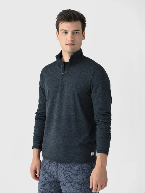 Vuori Men's Ponto Half Zip Mock Neck Pullover made by Vuori