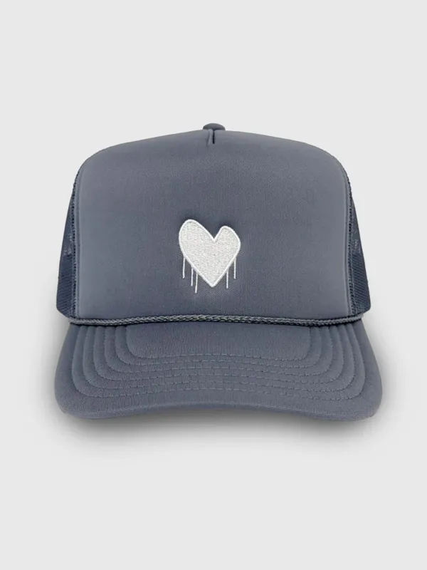 Kerri Rosenthal Women's Imperfect Heart Trucker Hat made by Kerri Rosenthal