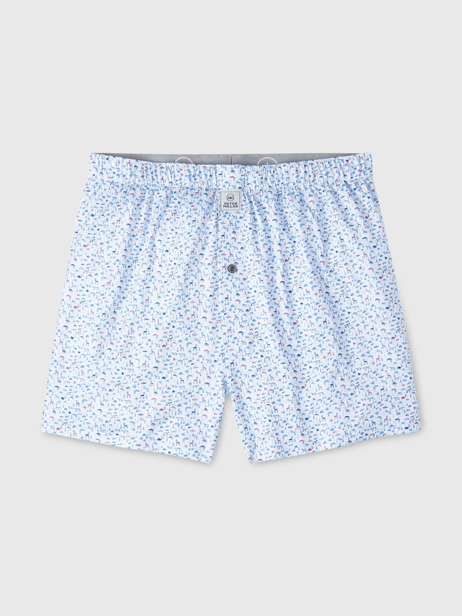 Peter Millar Crown Sport Men's On The Hunt Performance Boxer Short sold by Saint Bernard