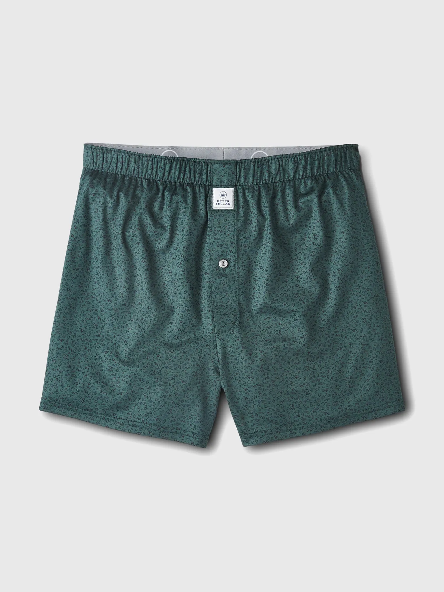 Peter Millar Crown Sport Men's No Slow Play Performance Boxer Short sold by Saint Bernard