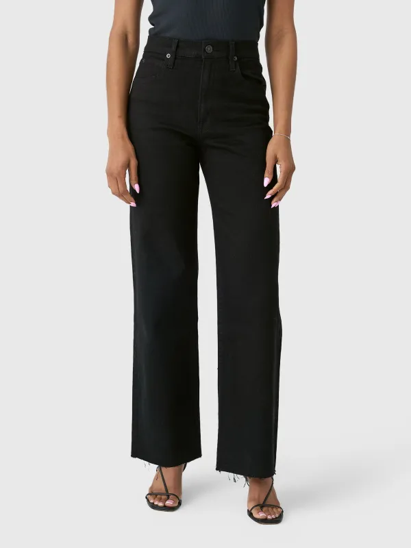 SLVRLAKE Women's Grace High Rise Wide Leg Jean sold by Saint Bernard