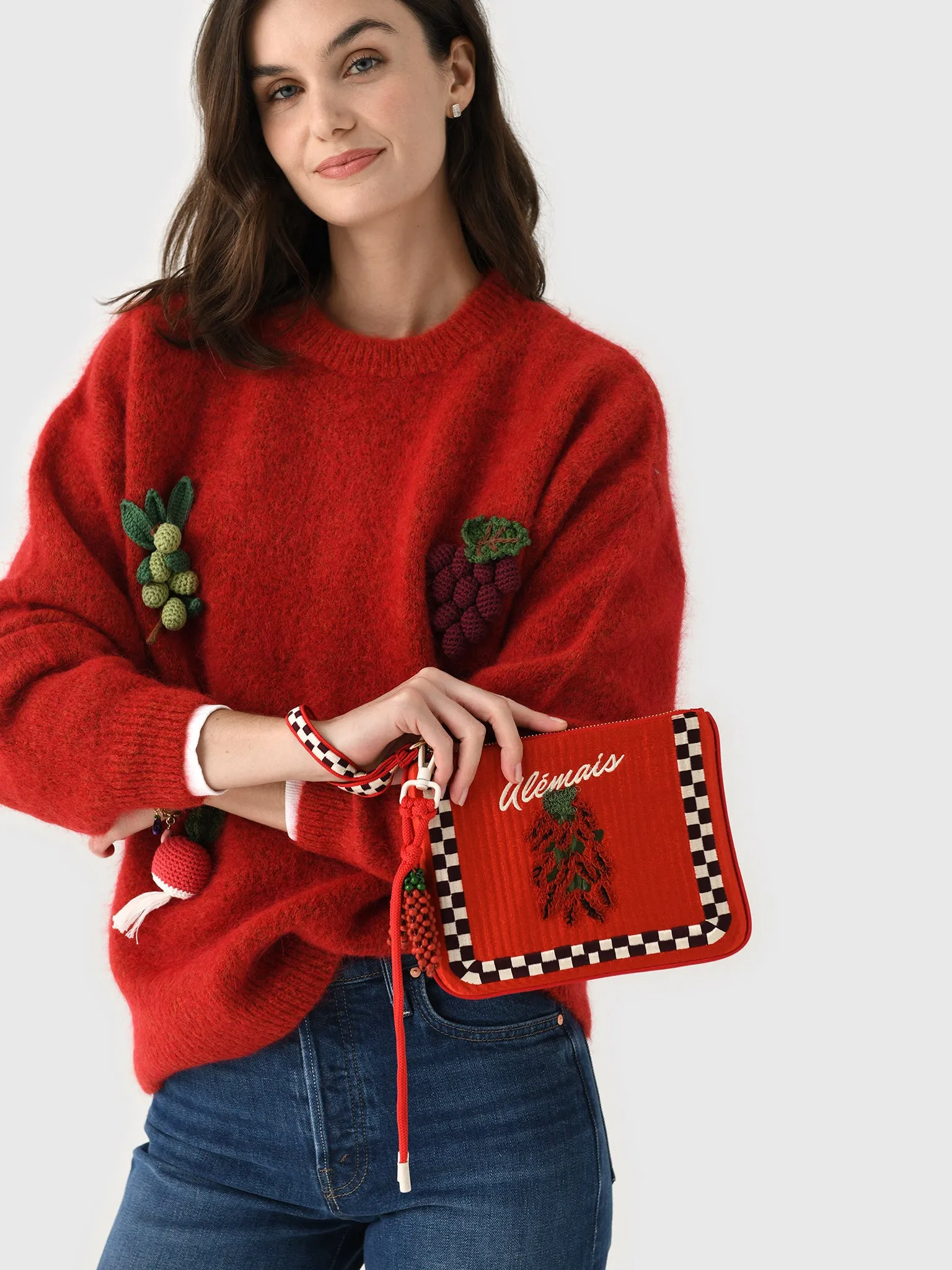 Alemais Contessa Chilli Clutch sold by Saint Bernard product image thumbnail 2