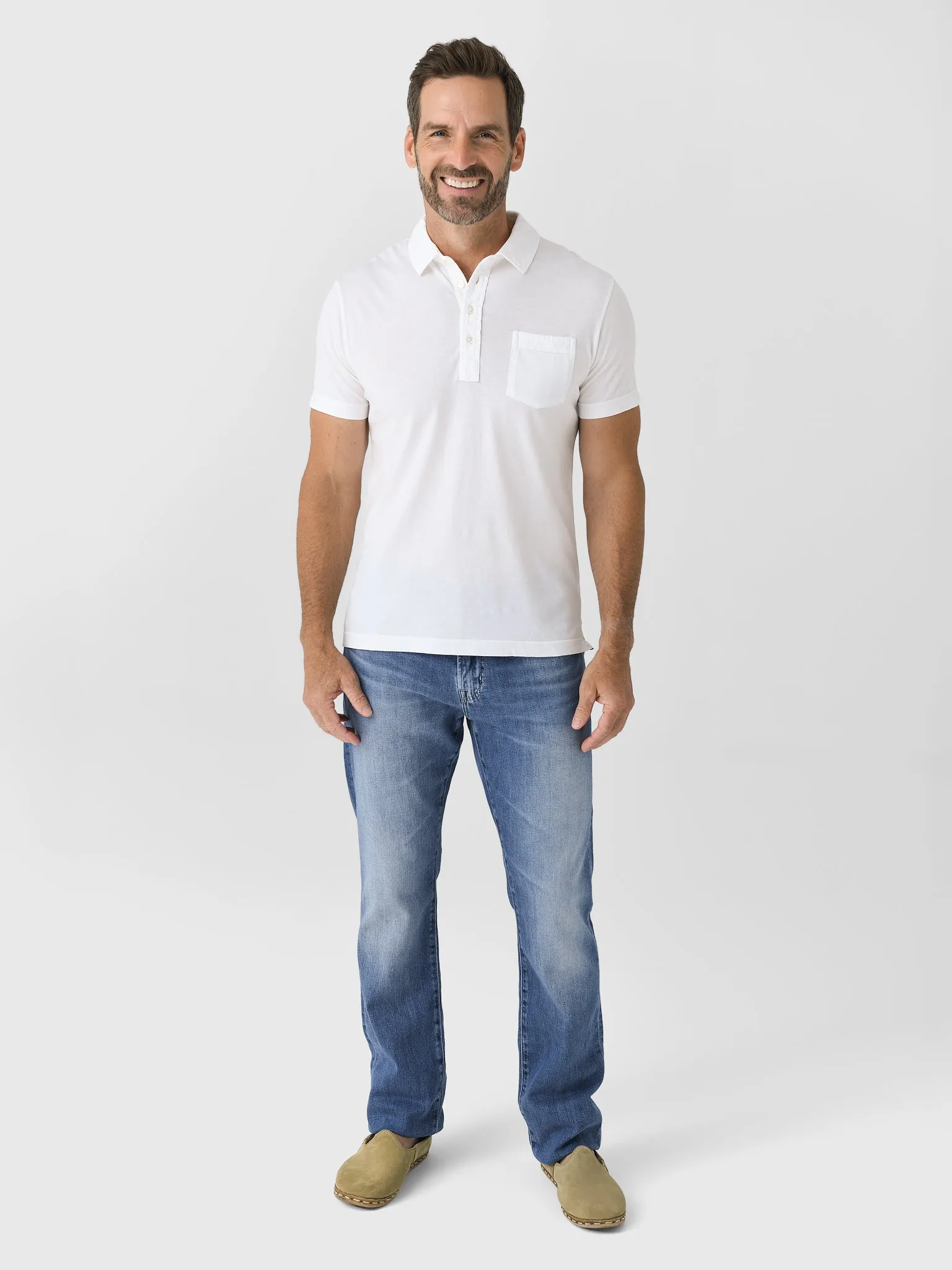 Billy Reid Men's Pensacola Polo sold by Saint Bernard product image thumbnail 2