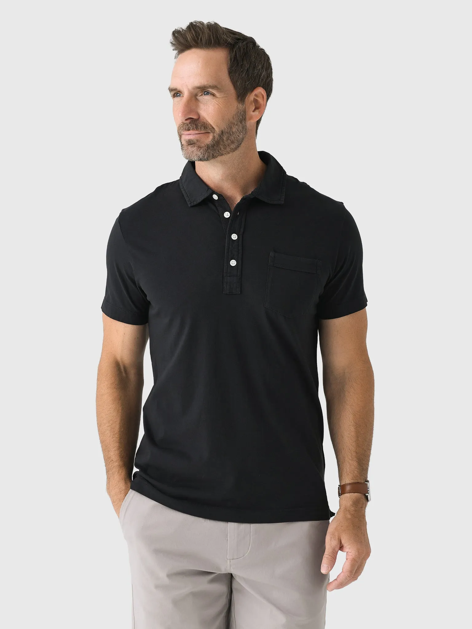 Billy Reid Men's Pensacola Polo sold by Saint Bernard product image thumbnail 5