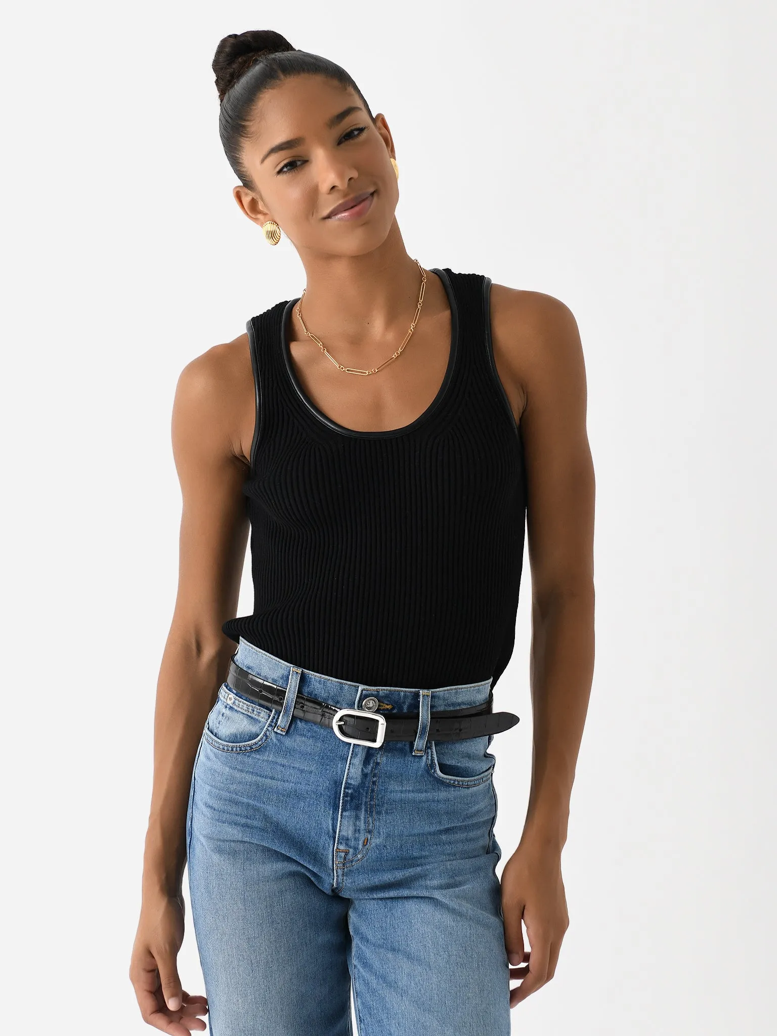 Simkhai Women's Cobain Tank Top sold by Saint Bernard