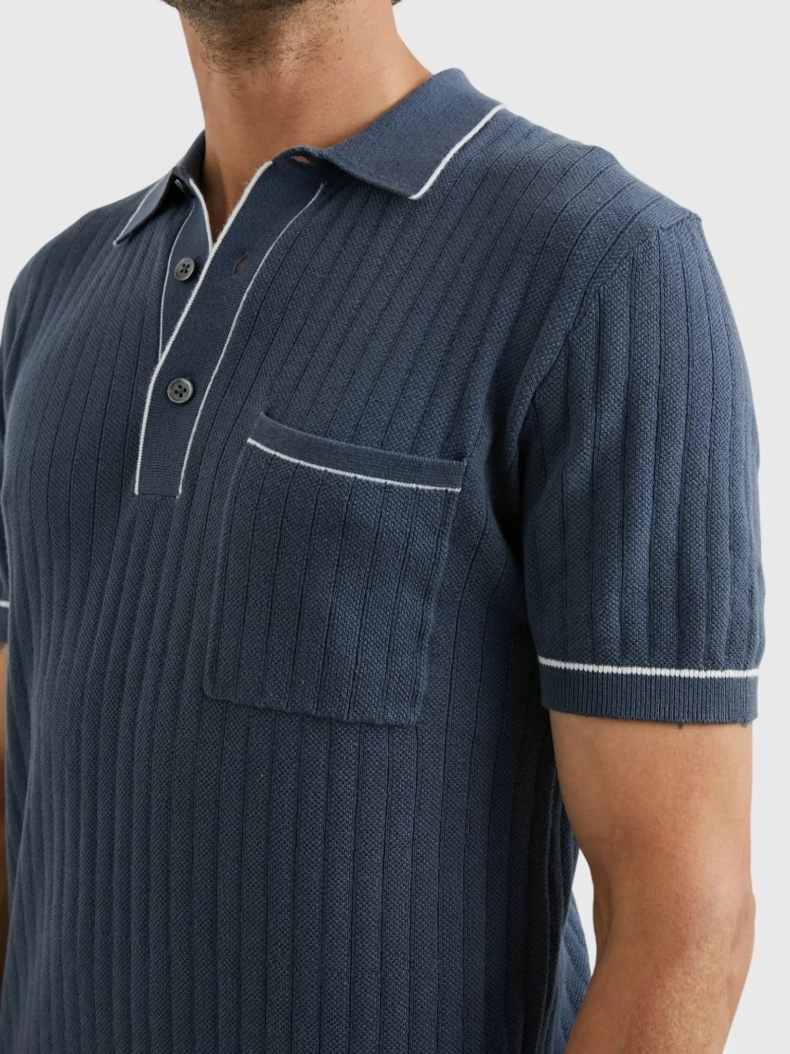 Rails Men's Hardy Polo Shirt sold by Saint Bernard product image thumbnail 2