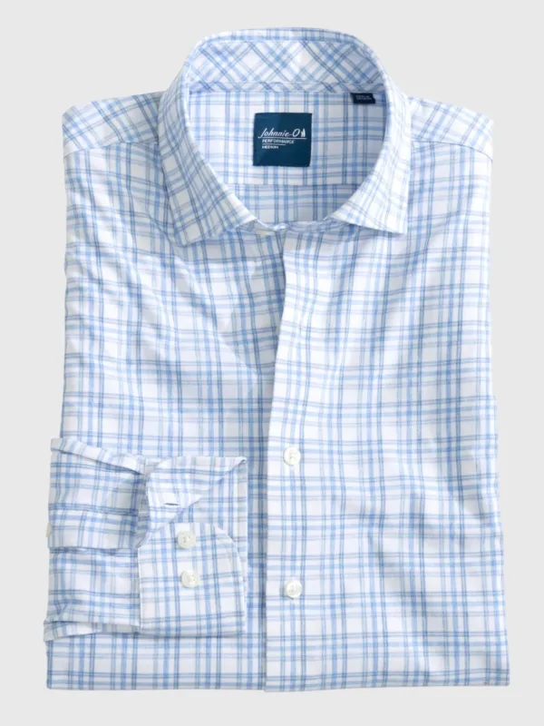 Johnnie-O Men's Rafael Everyday Performance Button-Down Shirt sold by Saint Bernard