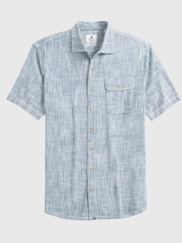 Johnnie-O Men's Ennis Hangin' Out Button-Down Shirt made by Johnnie-O