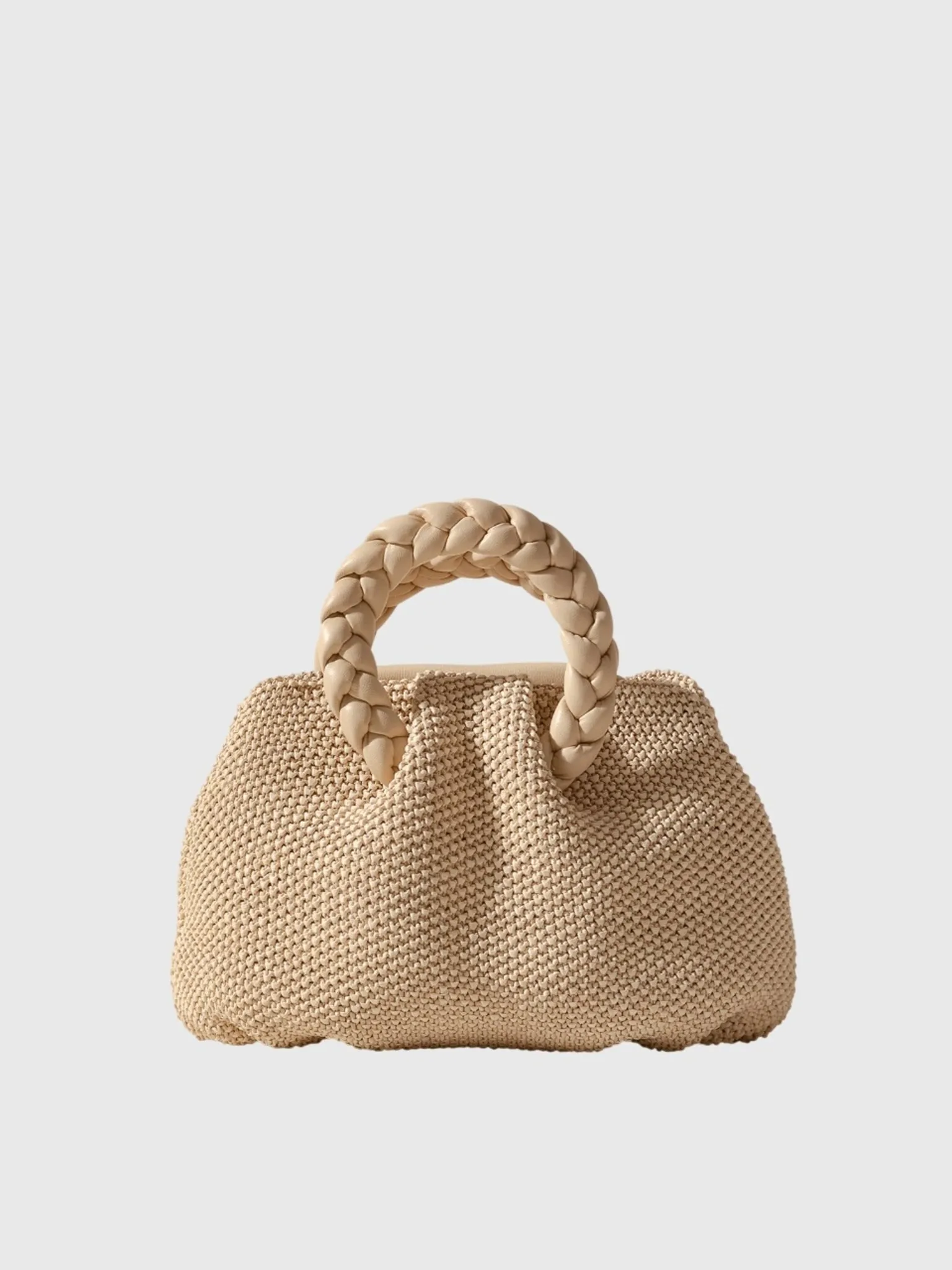 Hereu Bombon Medium Soft Raffia Bag sold by Saint Bernard