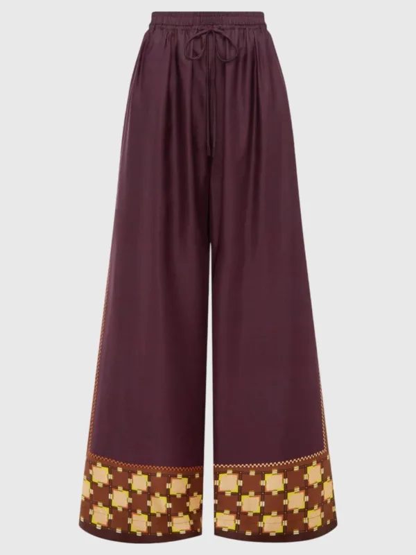 Alemais Women's Wilson Silk Pant made by Alemais