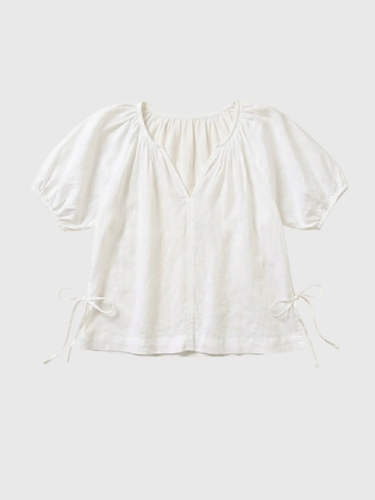 Velvet Women's Cosette Linen Top sold by Saint Bernard