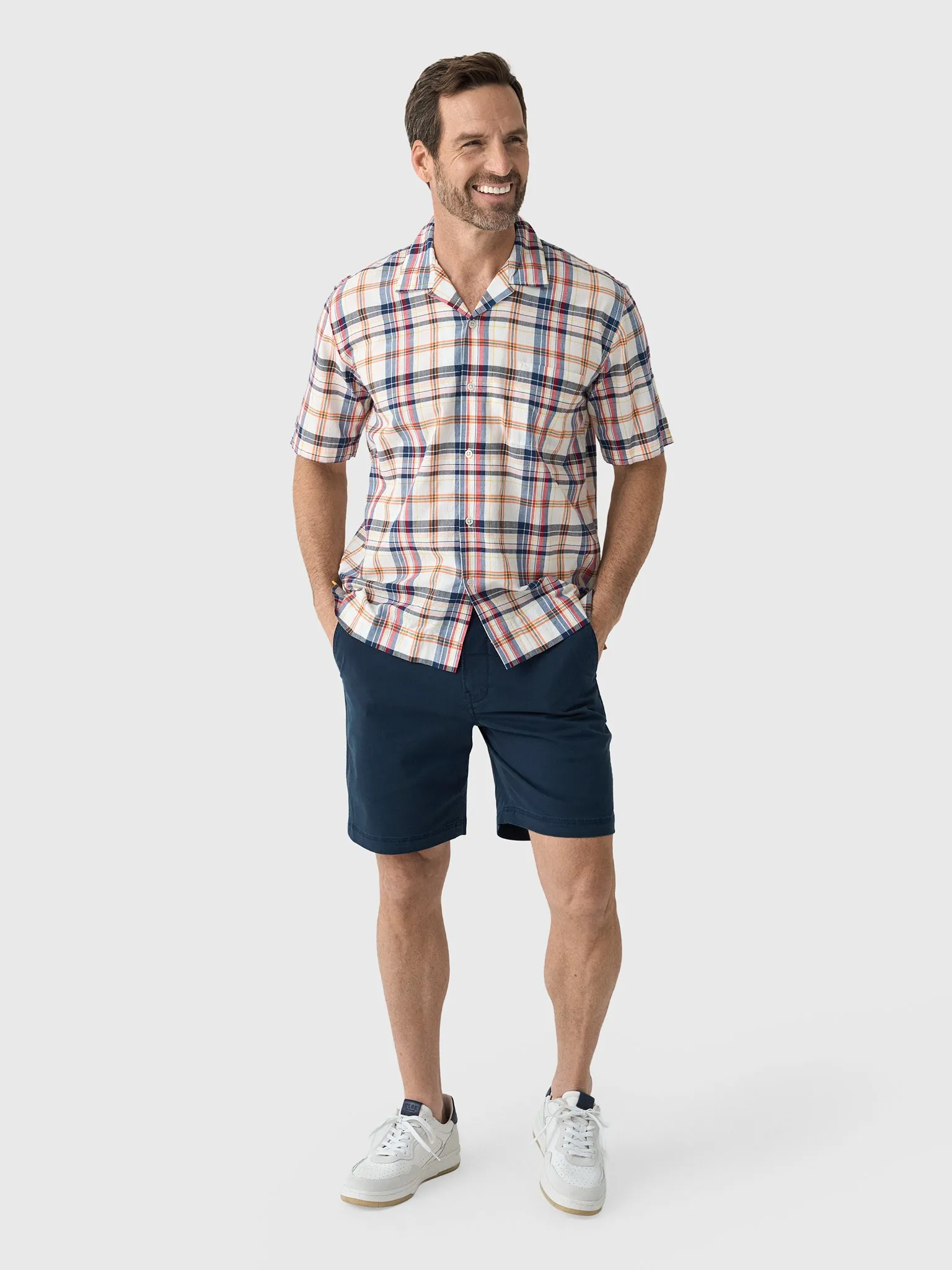 Original Madras Trading Company Men's N°30 Cuban Short Sleeve Shirt sold by Saint Bernard product image thumbnail 2