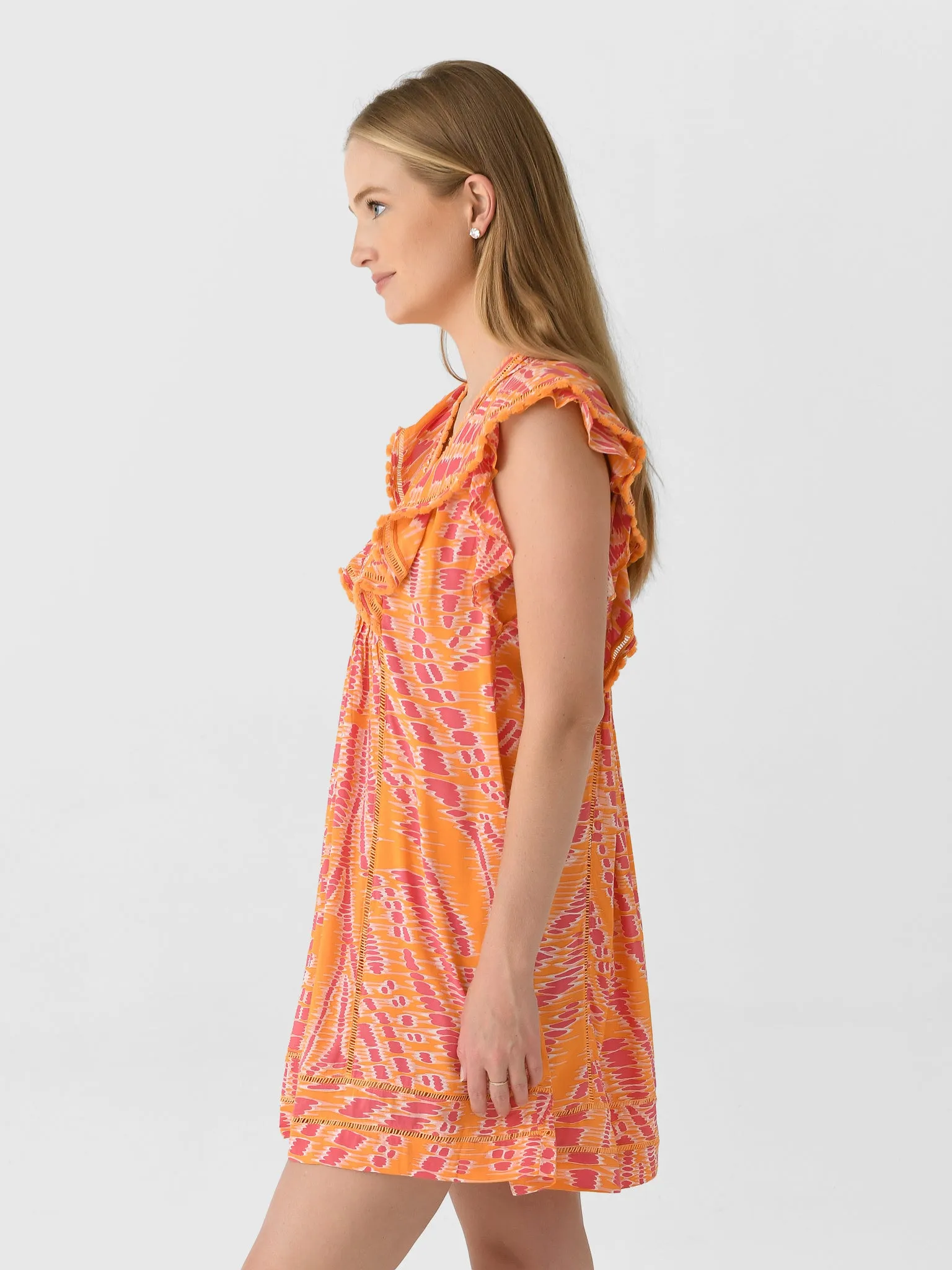 Poupette St Barth Women's Camelia Mini Dress sold by Saint Bernard product image thumbnail 3