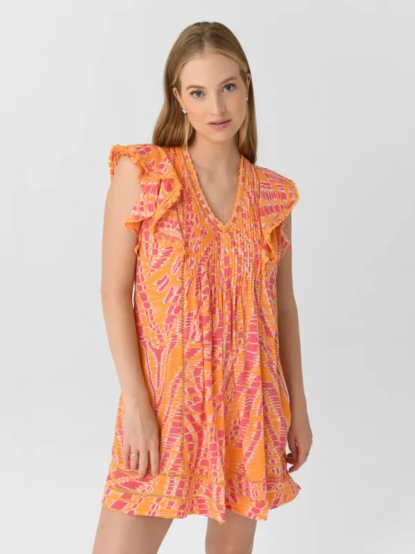 Poupette St Barth Women's Camelia Mini Dress sold by Saint Bernard