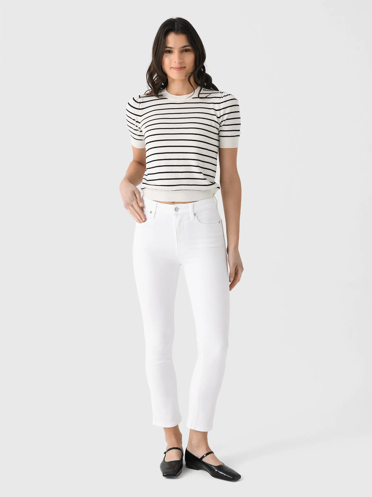 Frame Women's The Pencil Crop Jean sold by Saint Bernard product image thumbnail 2