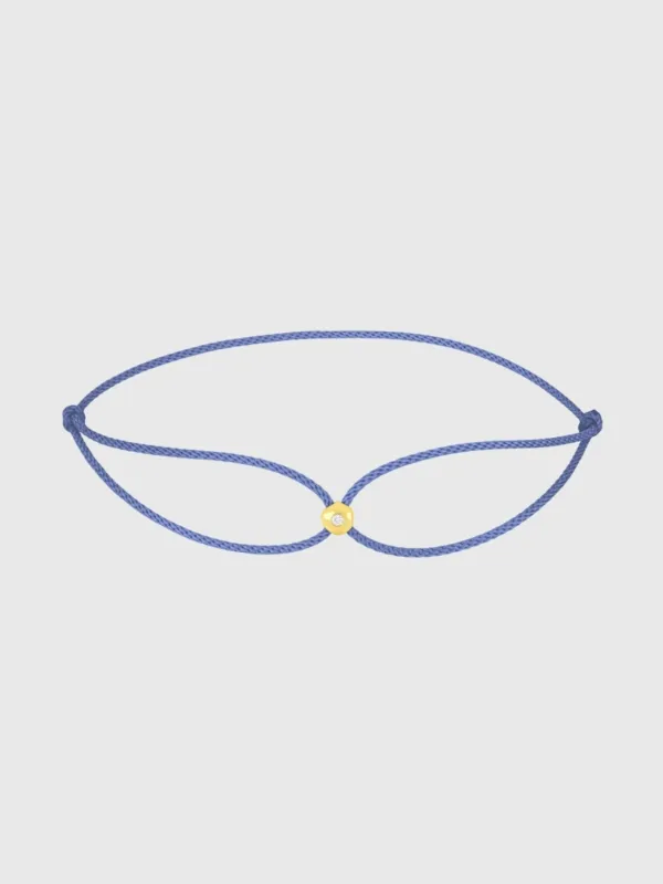 EF Collection Diamond Dot Cord Bracelet sold by Saint Bernard