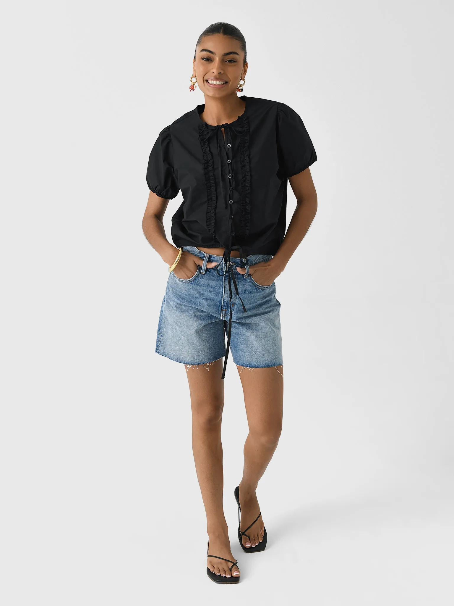 SLVRLAKE Women's Sienna Cut Off Short sold by Saint Bernard product image thumbnail 2