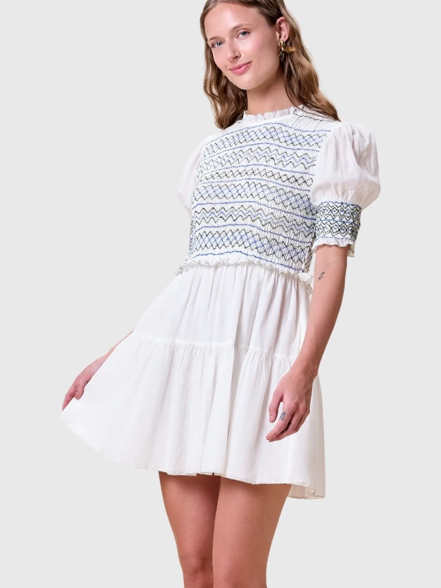 Cleobella Women's Gwendolyn Mini Dress sold by Saint Bernard