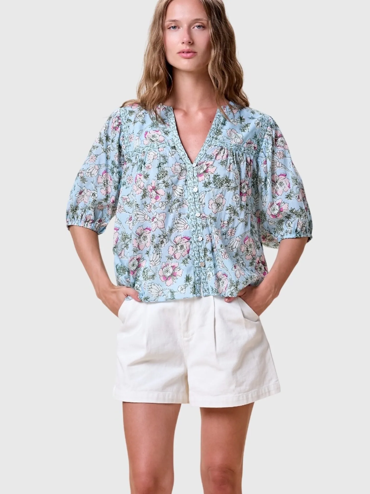 Cleobella Women's Maisie Blouse sold by Saint Bernard