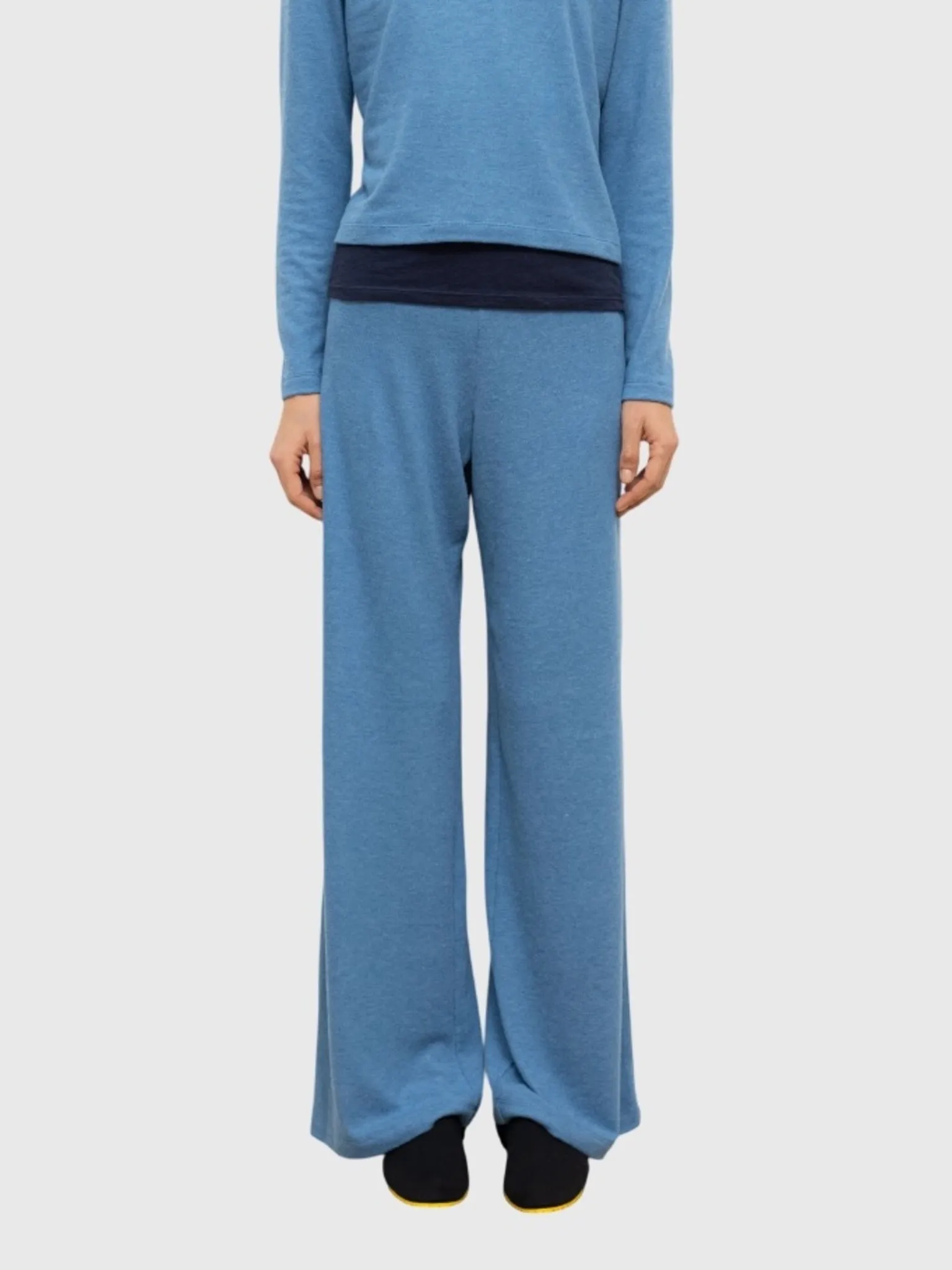 Leset Women's Lauren Wide Leg Pant sold by Saint Bernard