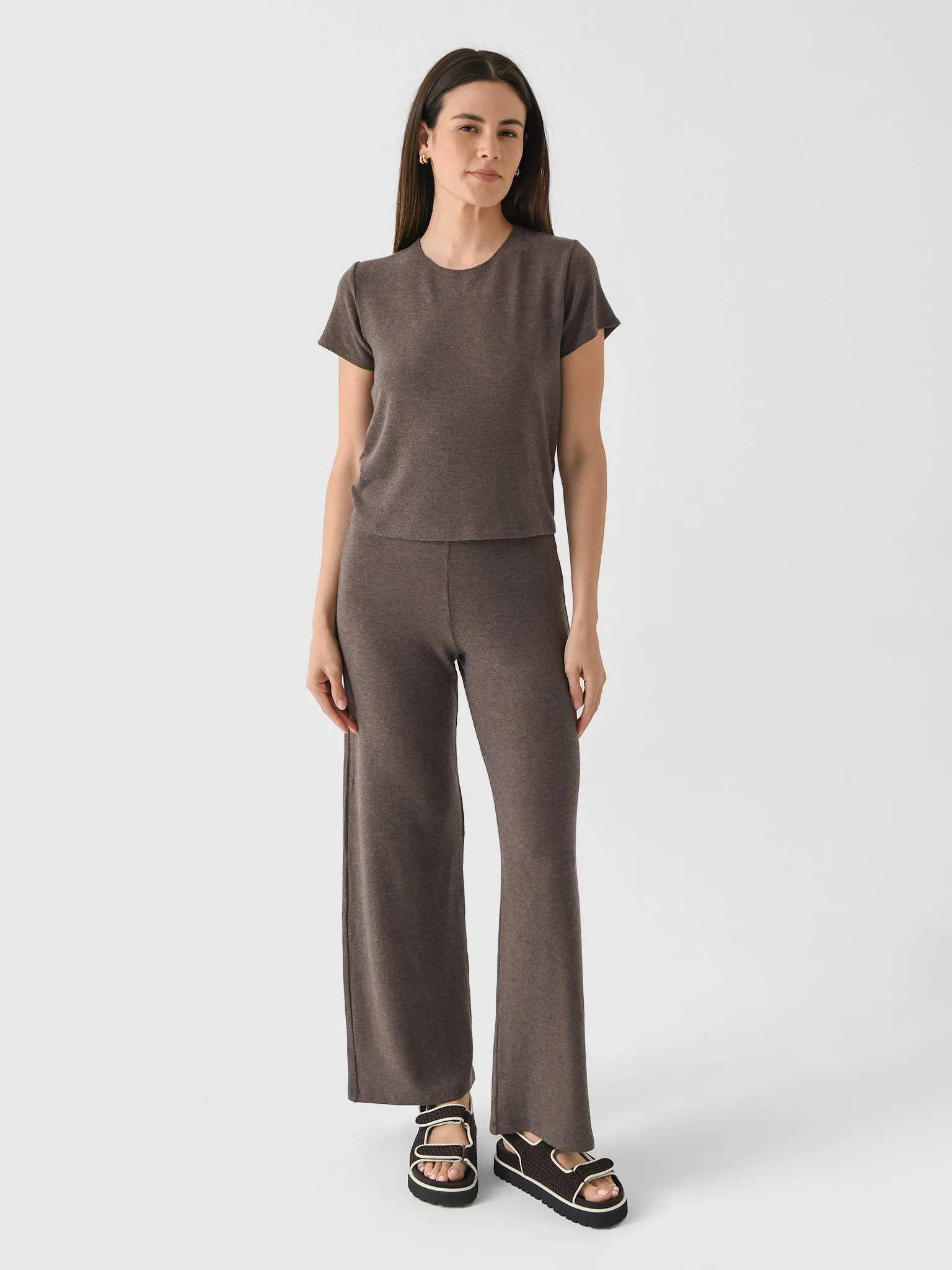 Leset Women's Lauren Wide Leg Pant sold by Saint Bernard product image thumbnail 3