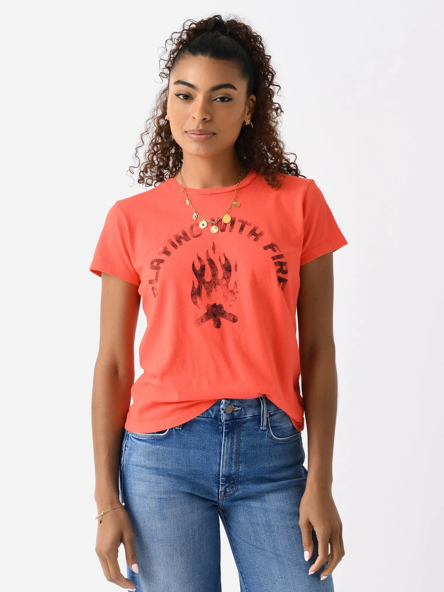 Mother Women's The Boxy Goodie Goodie Tee sold by Saint Bernard product image thumbnail 2