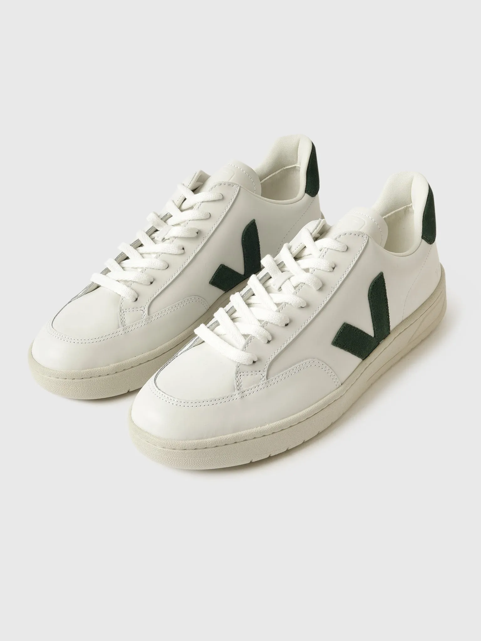VEJA Men's V-12 Leather Sneaker sold by Saint Bernard product image thumbnail 5