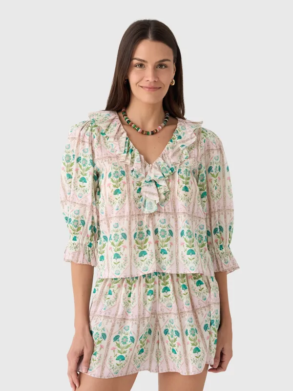 Hunter Bell Women's Imogen Blouse sold by Saint Bernard