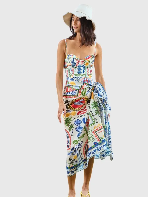 Hunter Bell Women's Sarong sold by Saint Bernard