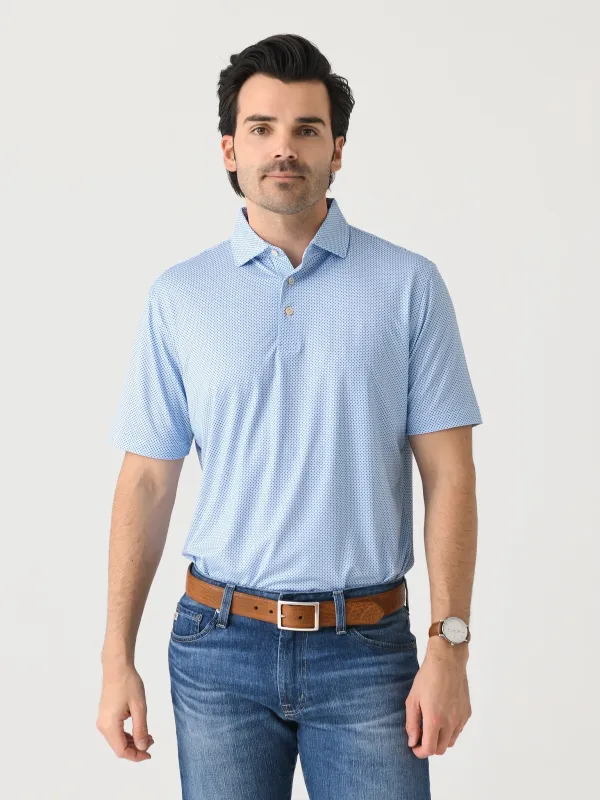 Peter Millar Crown Sport Men's Phoenix Performance Jersey Polo made by Peter Millar