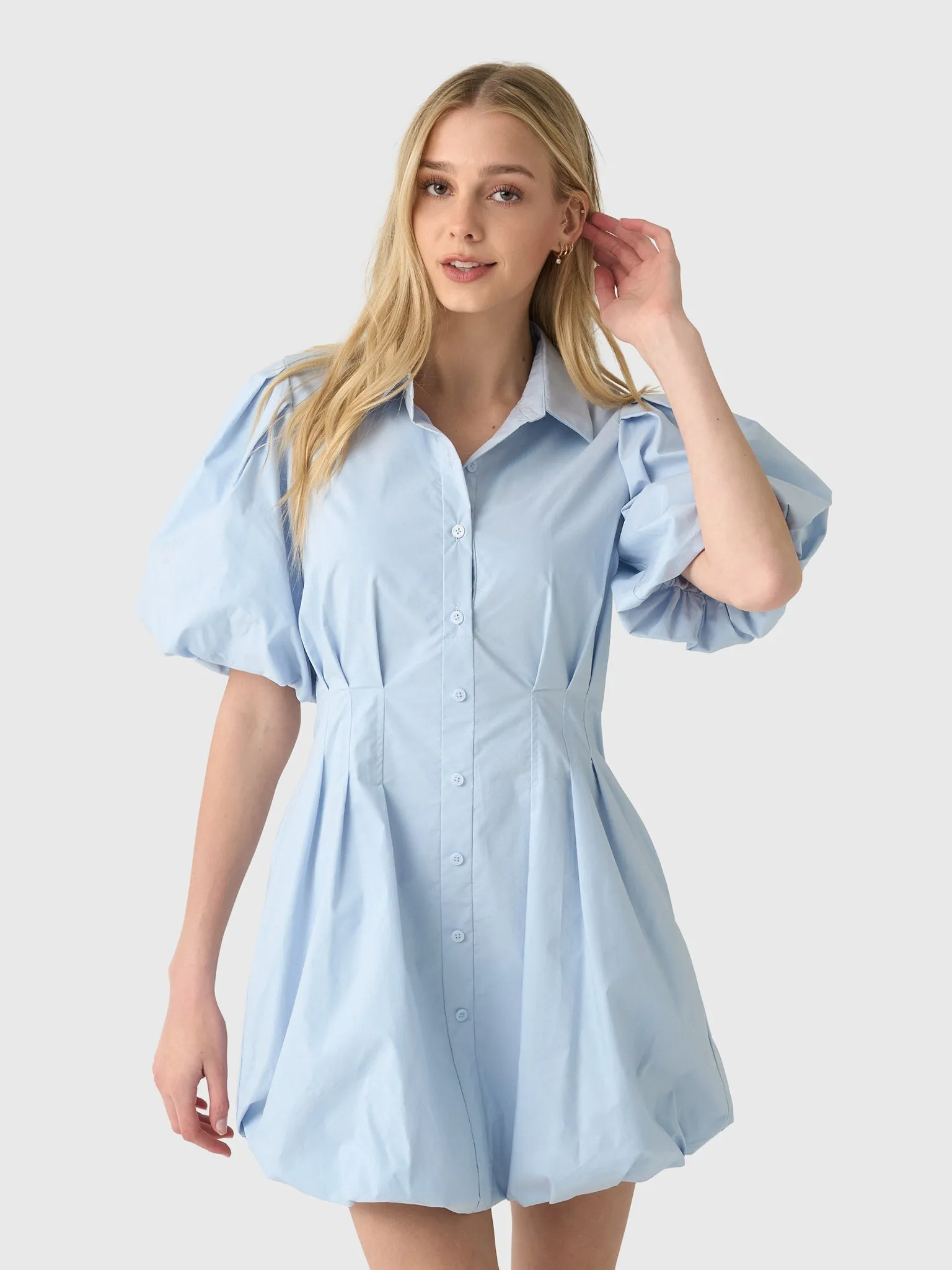 Simkhai Women's Cleo Cotton Mini Dress sold by Saint Bernard