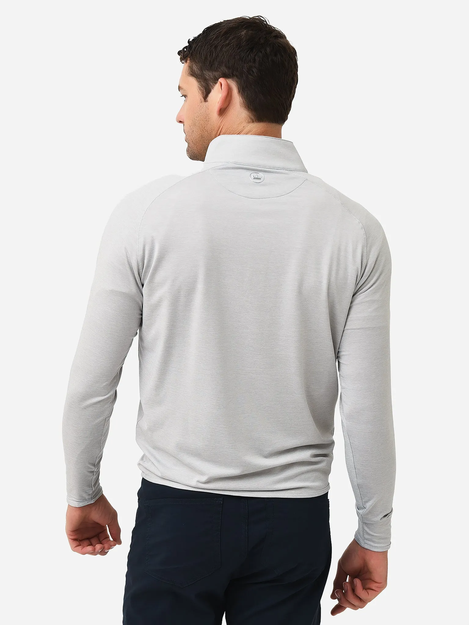 Peter Millar Crown Crafted Men's Stealth Performance Quarter-Zip sold by Saint Bernard product image thumbnail 4