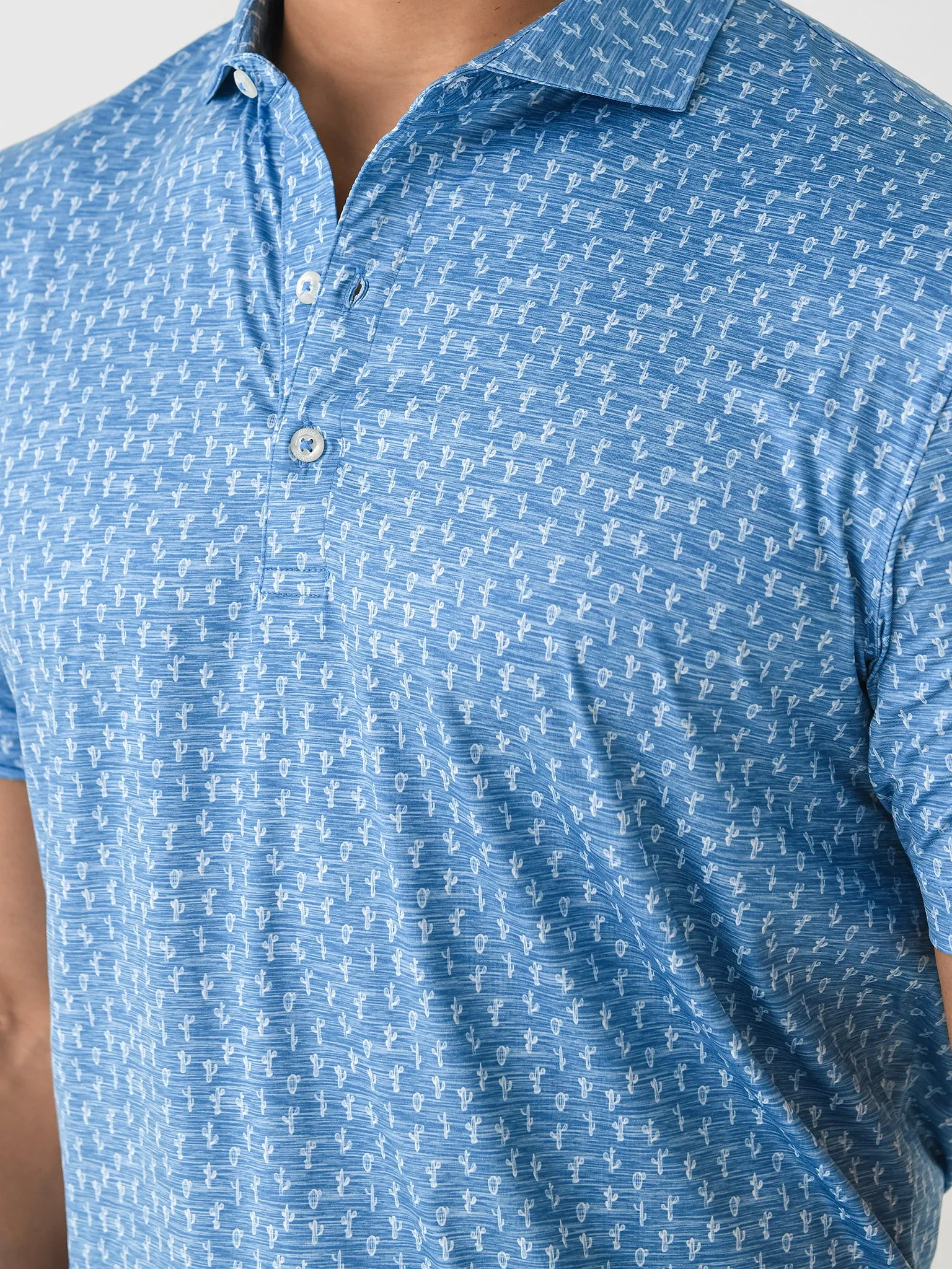 Johnnie-O Men's Mojave Featherweight Performance Polo sold by Saint Bernard product image thumbnail 5