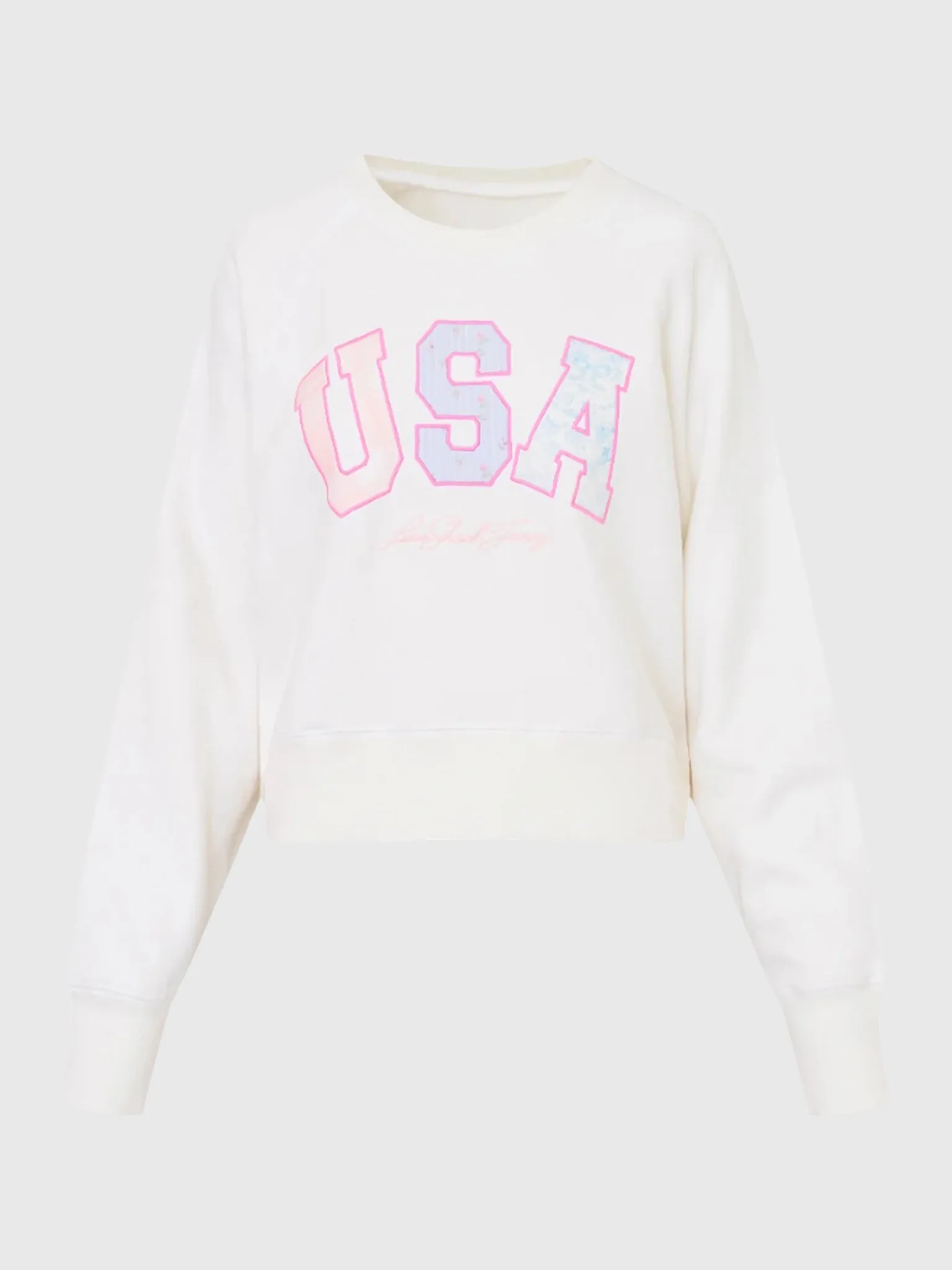 LoveShackFancy Women's Stellina USA Pullover sold by Saint Bernard