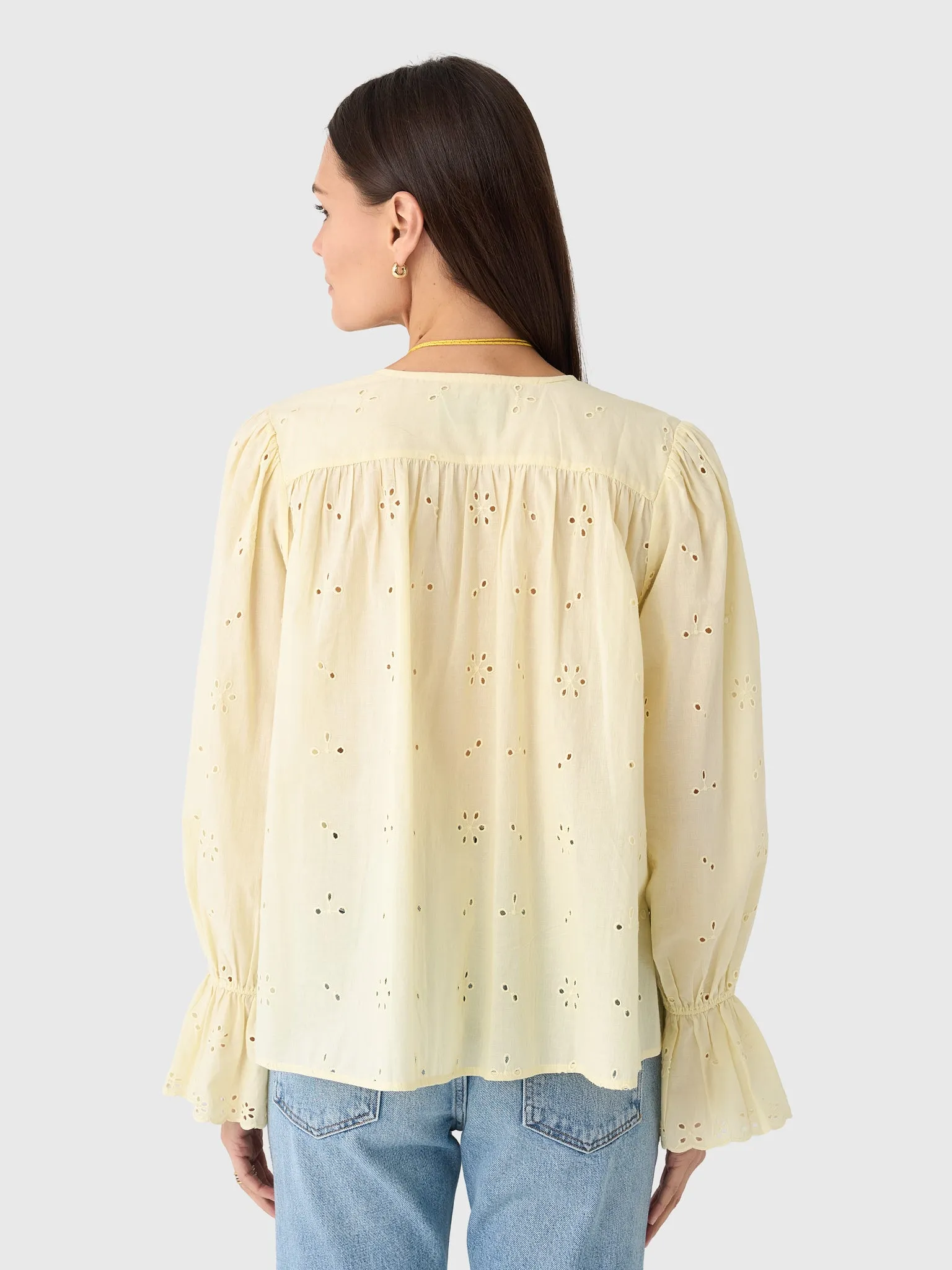 Berenice Women's Cayssa Broderie Blouse sold by Saint Bernard product image thumbnail 4