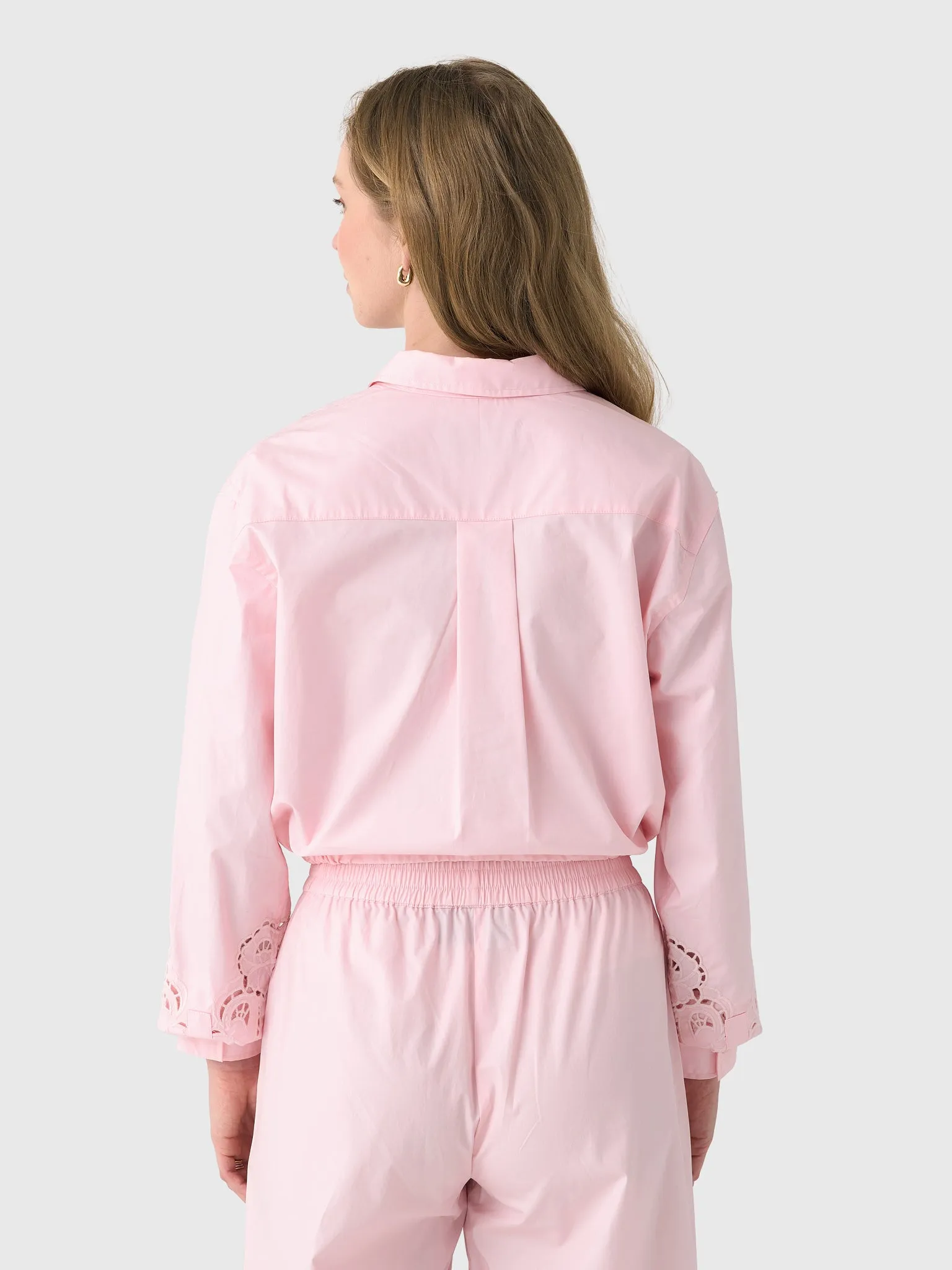 Berenice Women's Cassis Broderie Shirt sold by Saint Bernard product image thumbnail 4