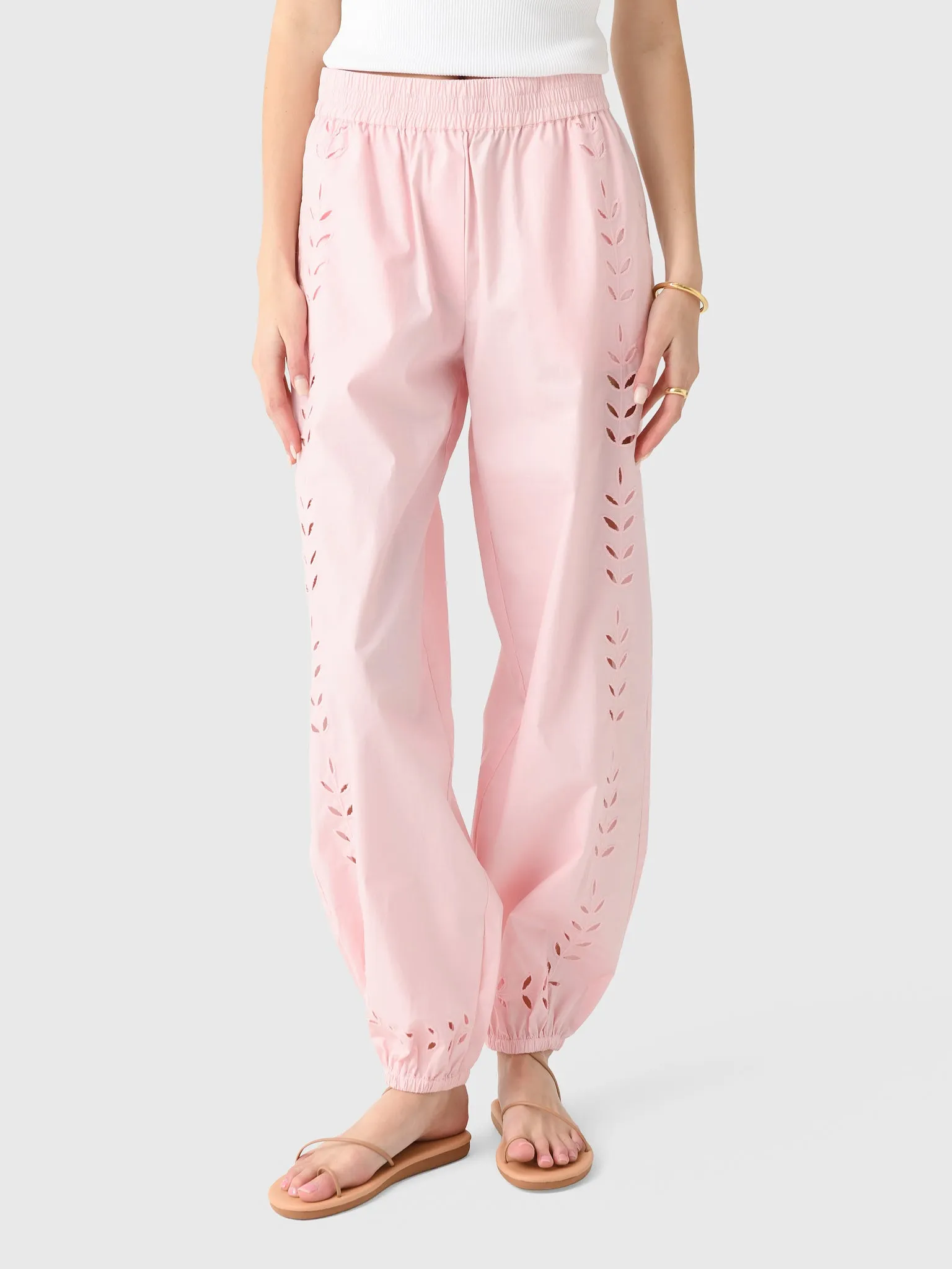 Berenice Women's Pao Broderie Pant sold by Saint Bernard