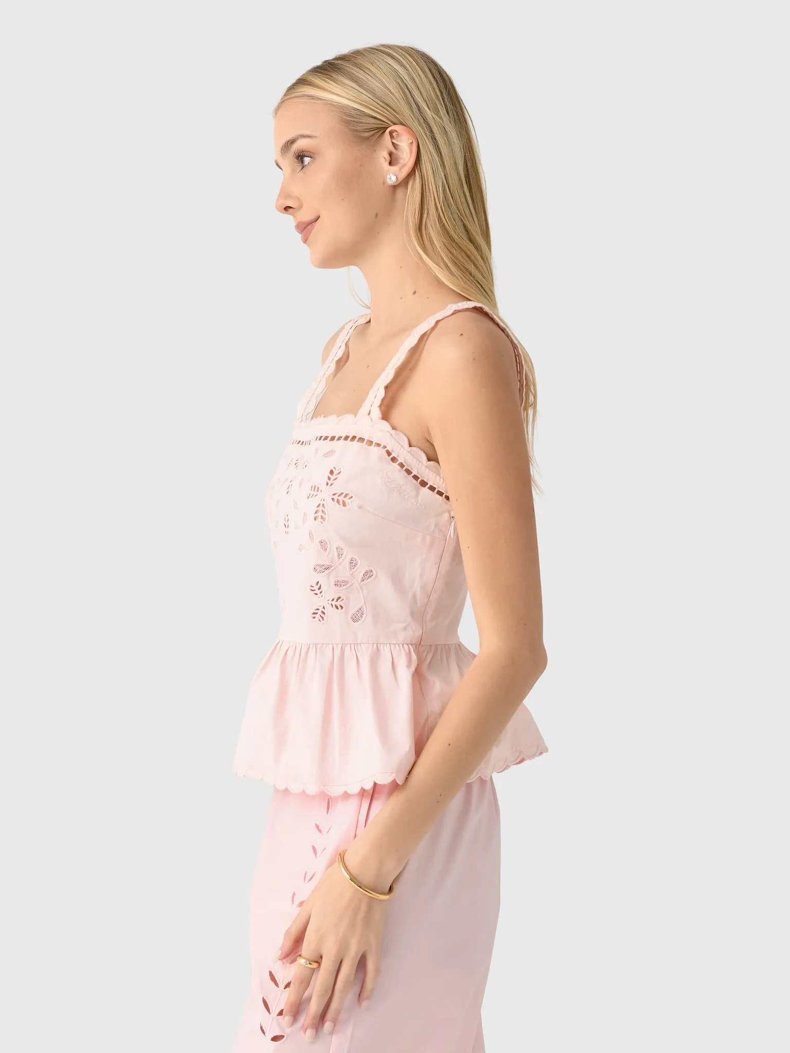 Berenice Women's Clotilde Broderie Top sold by Saint Bernard product image thumbnail 3
