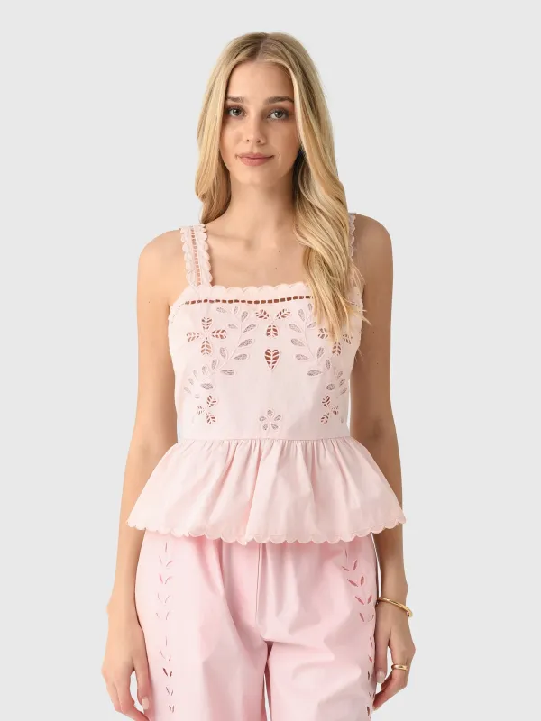 Berenice Women's Clotilde Broderie Top made by Berenice