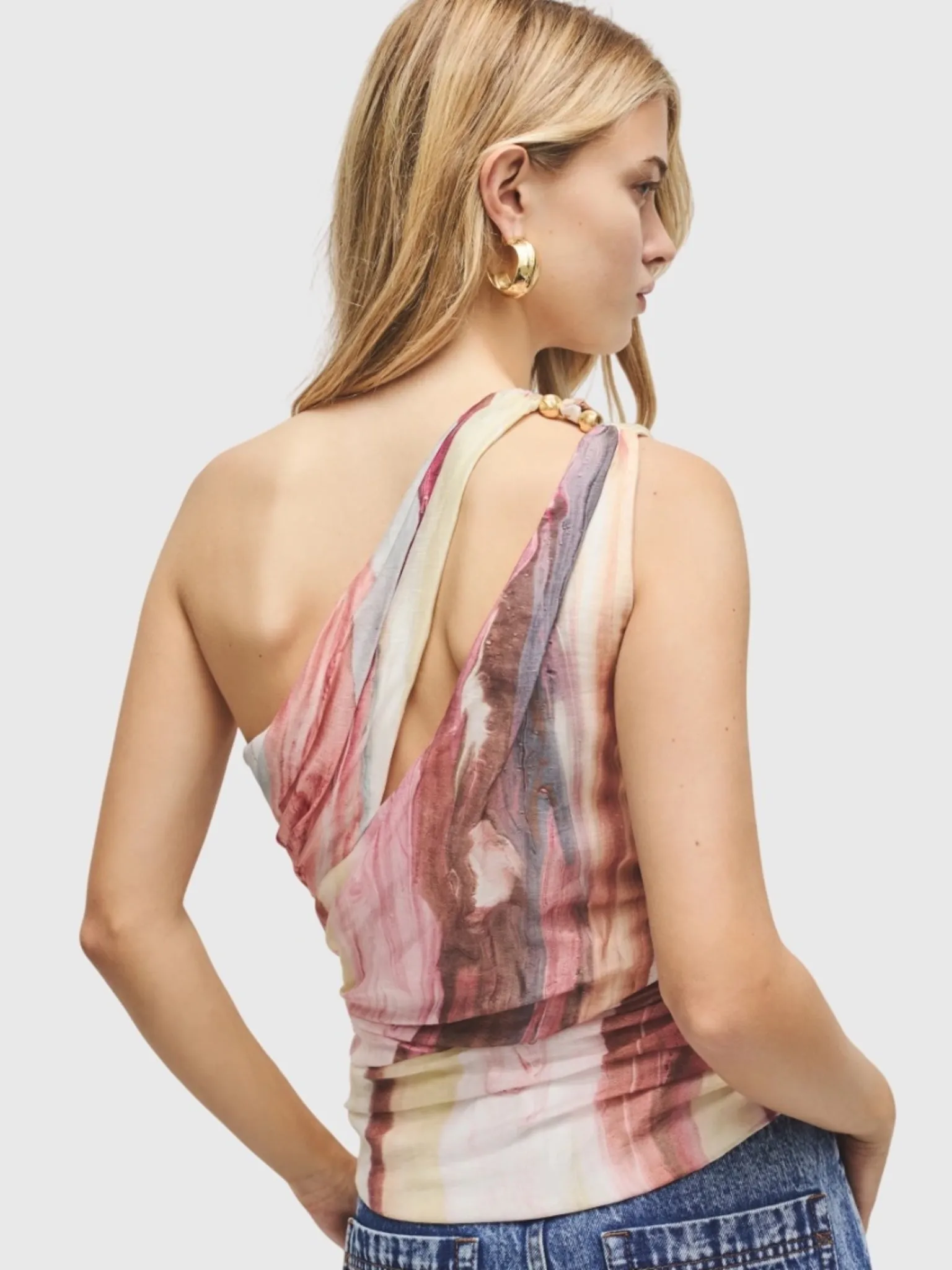 AJE Women's Capture One Shoulder Top sold by Saint Bernard product image thumbnail 3