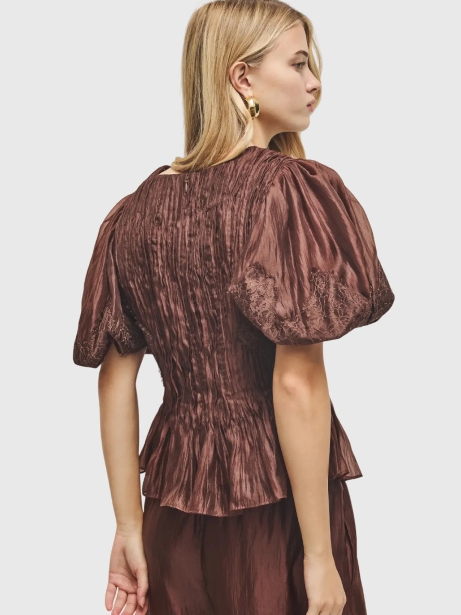 AJE Women's Ophelia Lace Top sold by Saint Bernard product image thumbnail 3