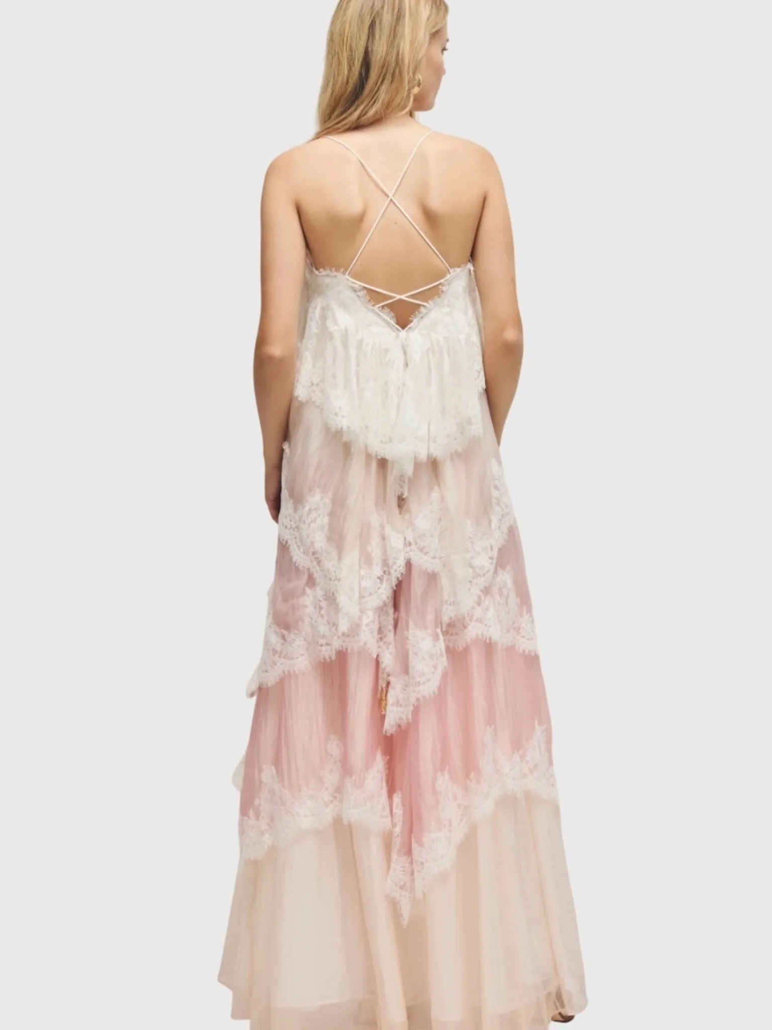 AJE Women's Ophelia Lace Gown sold by Saint Bernard product image thumbnail 2