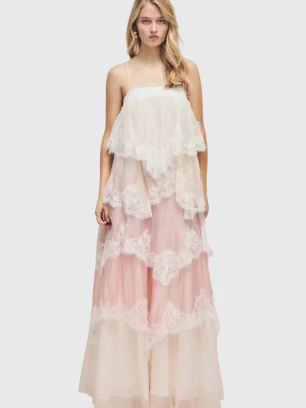AJE Women's Ophelia Lace Gown made by Aje