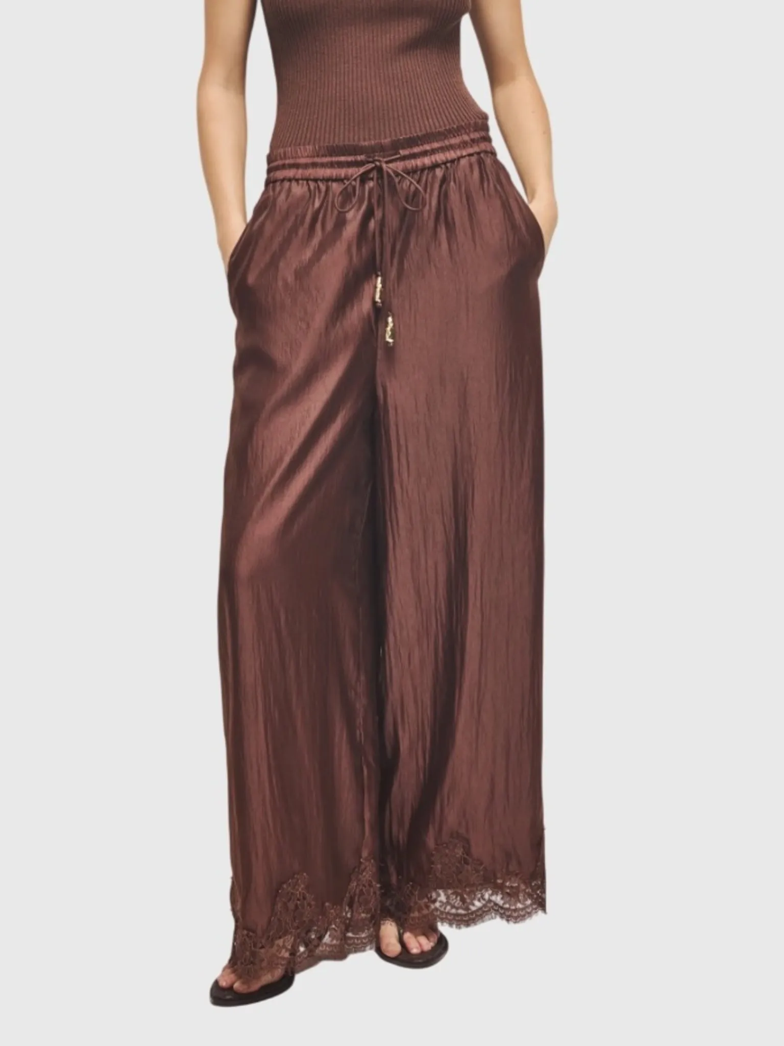 AJE Women's Ophelia Lace Pant sold by Saint Bernard