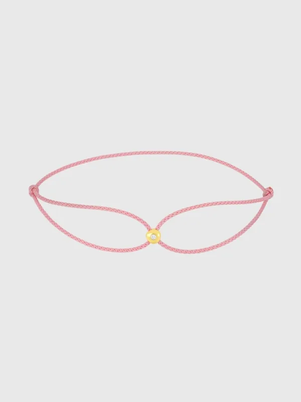 EF Collection Diamond Dot Cord Bracelet sold by Saint Bernard