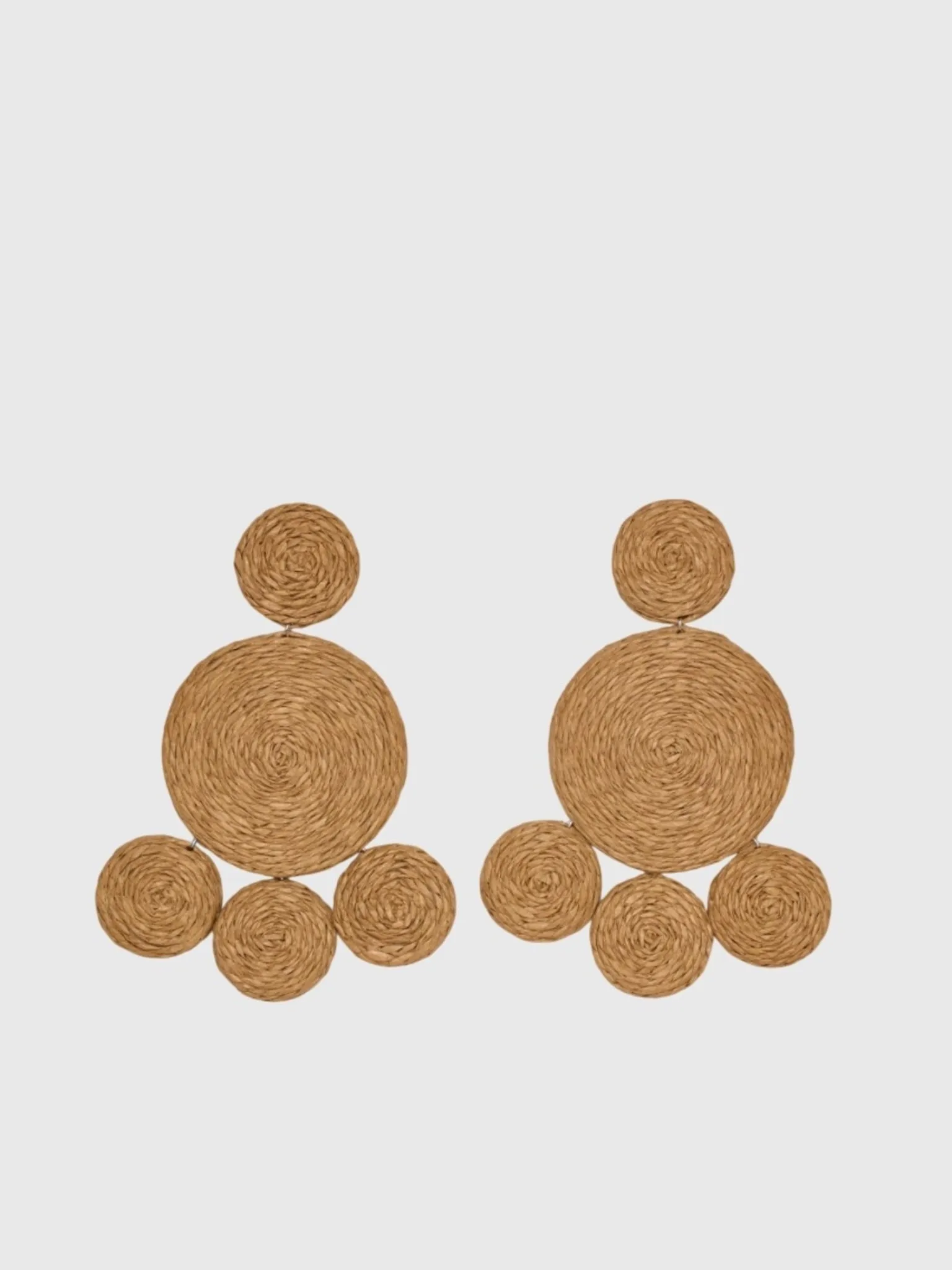 Simon Miller Raffia Deco Earrings sold by Saint Bernard