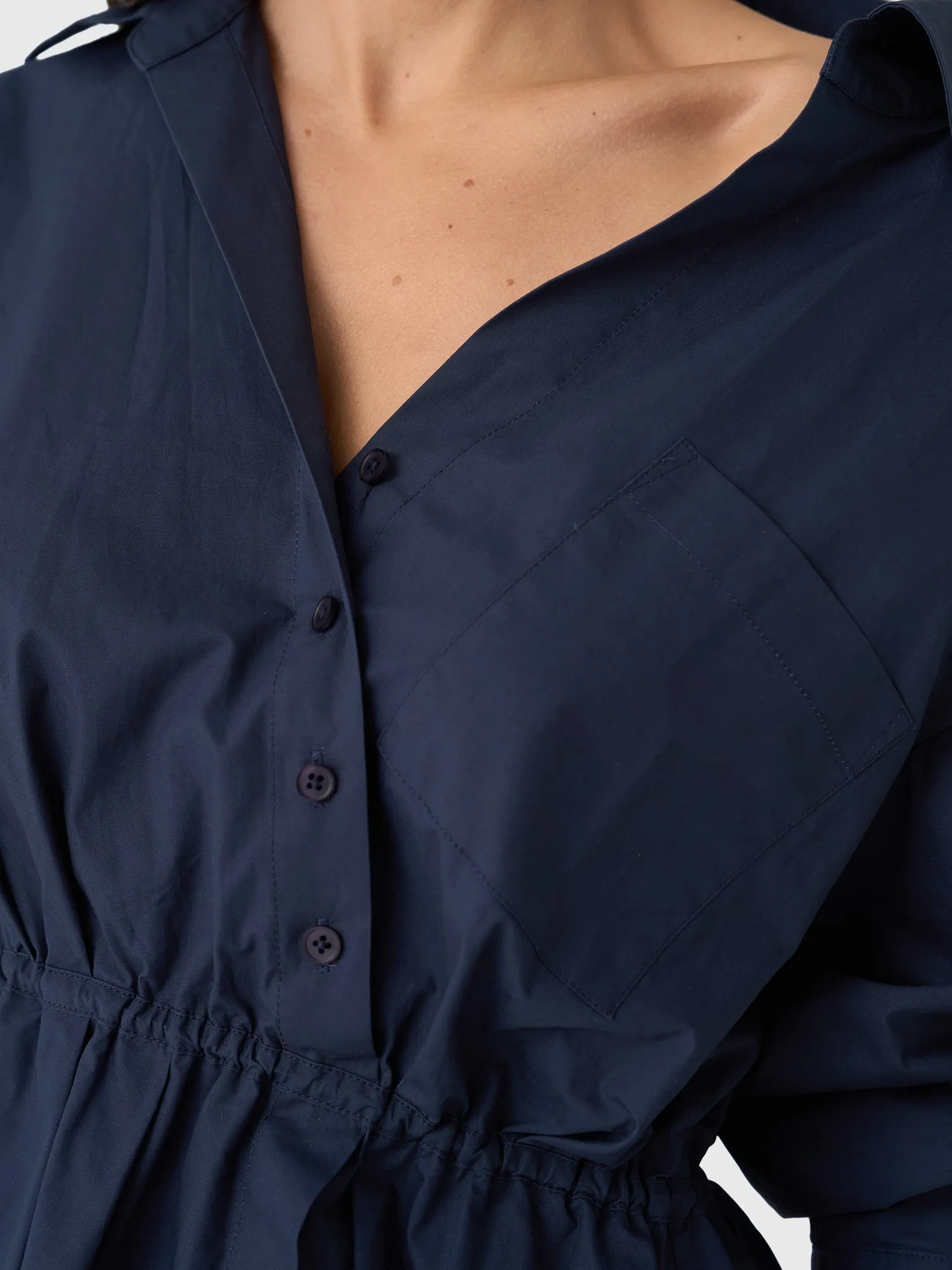 Rosie Assoulin Women's Falling Off The Shoulder Shirt sold by Saint Bernard product image thumbnail 5