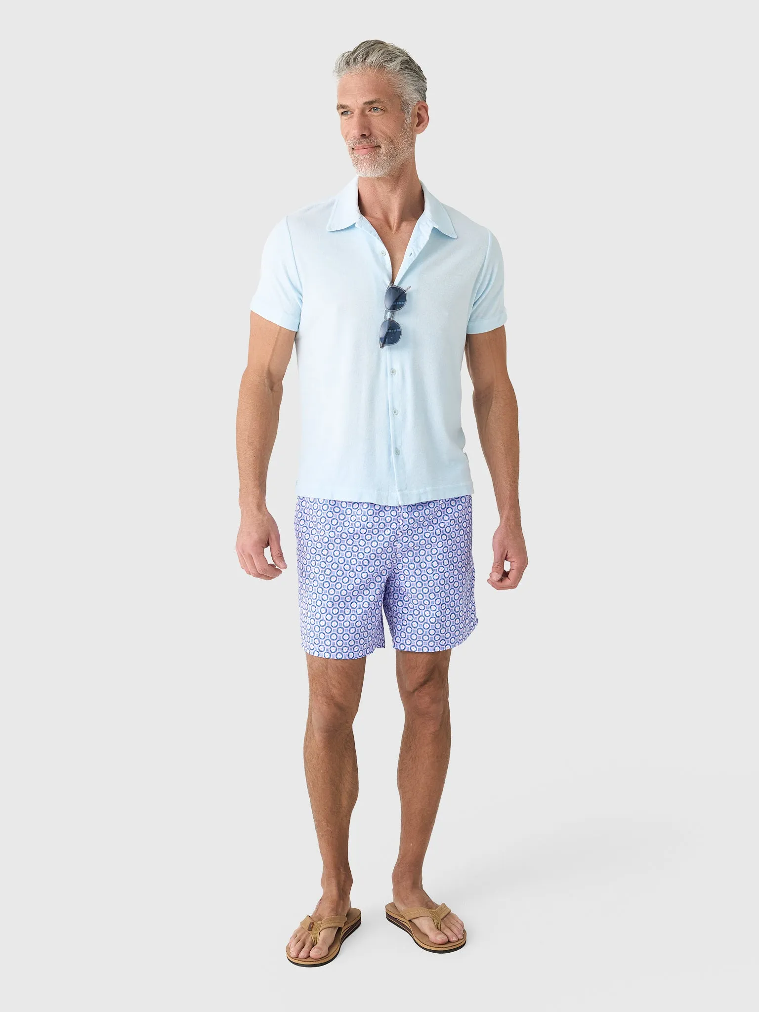 04651 / A Trip In A Bag Men's Terry Cuba Shirt sold by Saint Bernard product image thumbnail 2