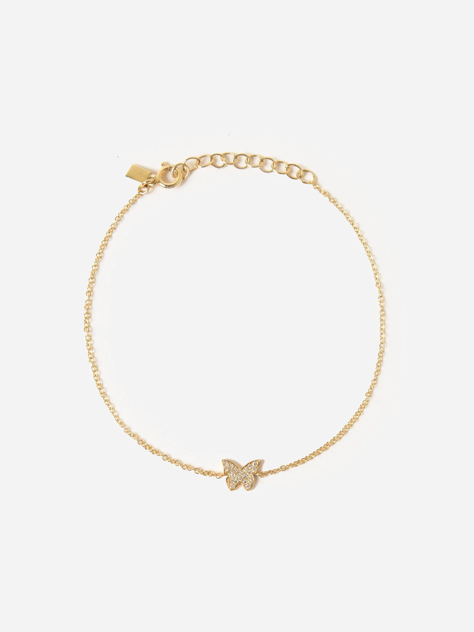 EF Collection Women's Diamond Butterfly Bracelet sold by Saint Bernard